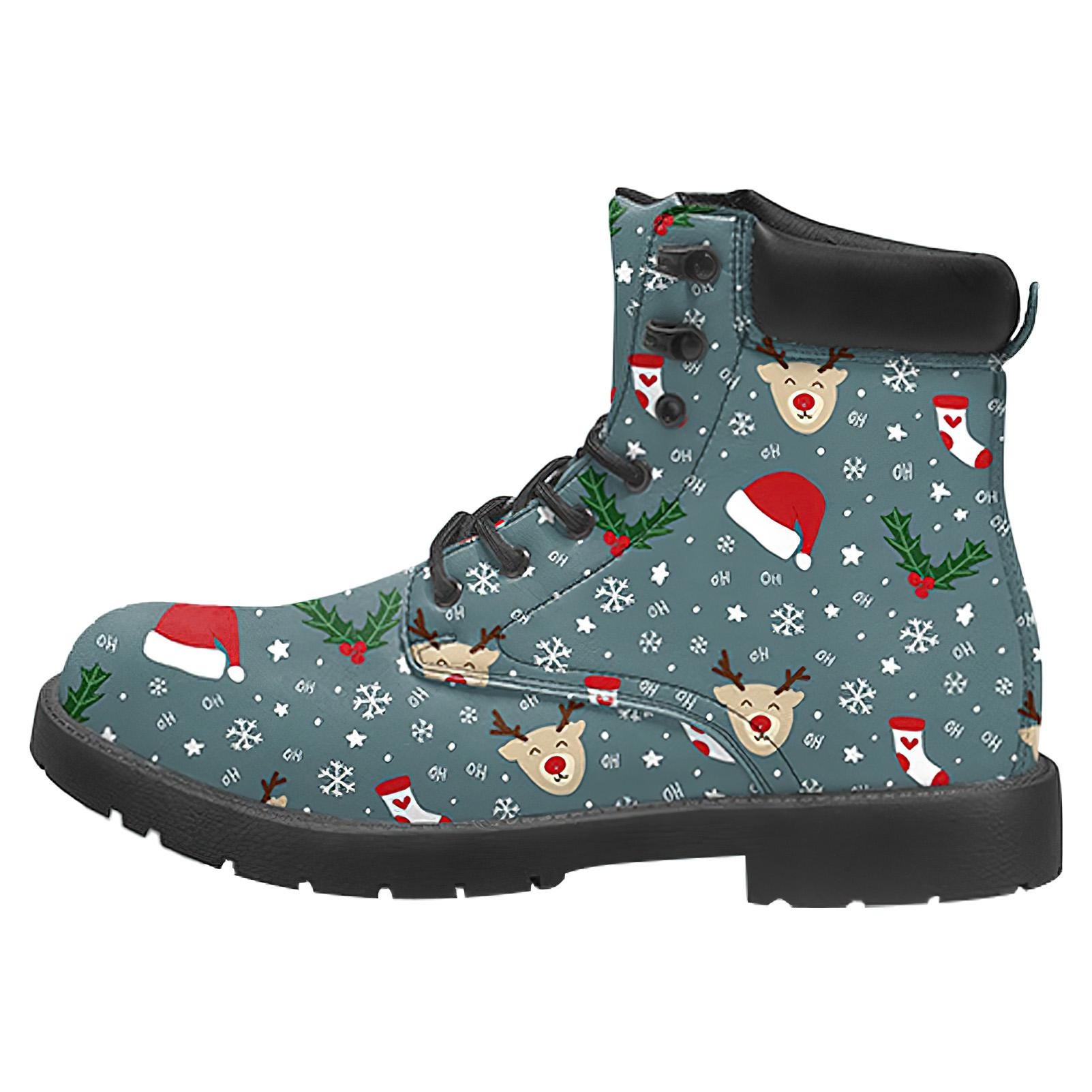 Reindeer Winter Boots | Holiday Snow Boots