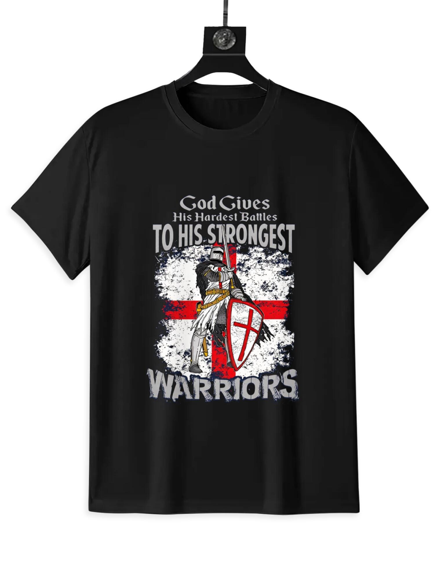 Christian Knight T-Shirt | Faith Warrior Graphic Tee
