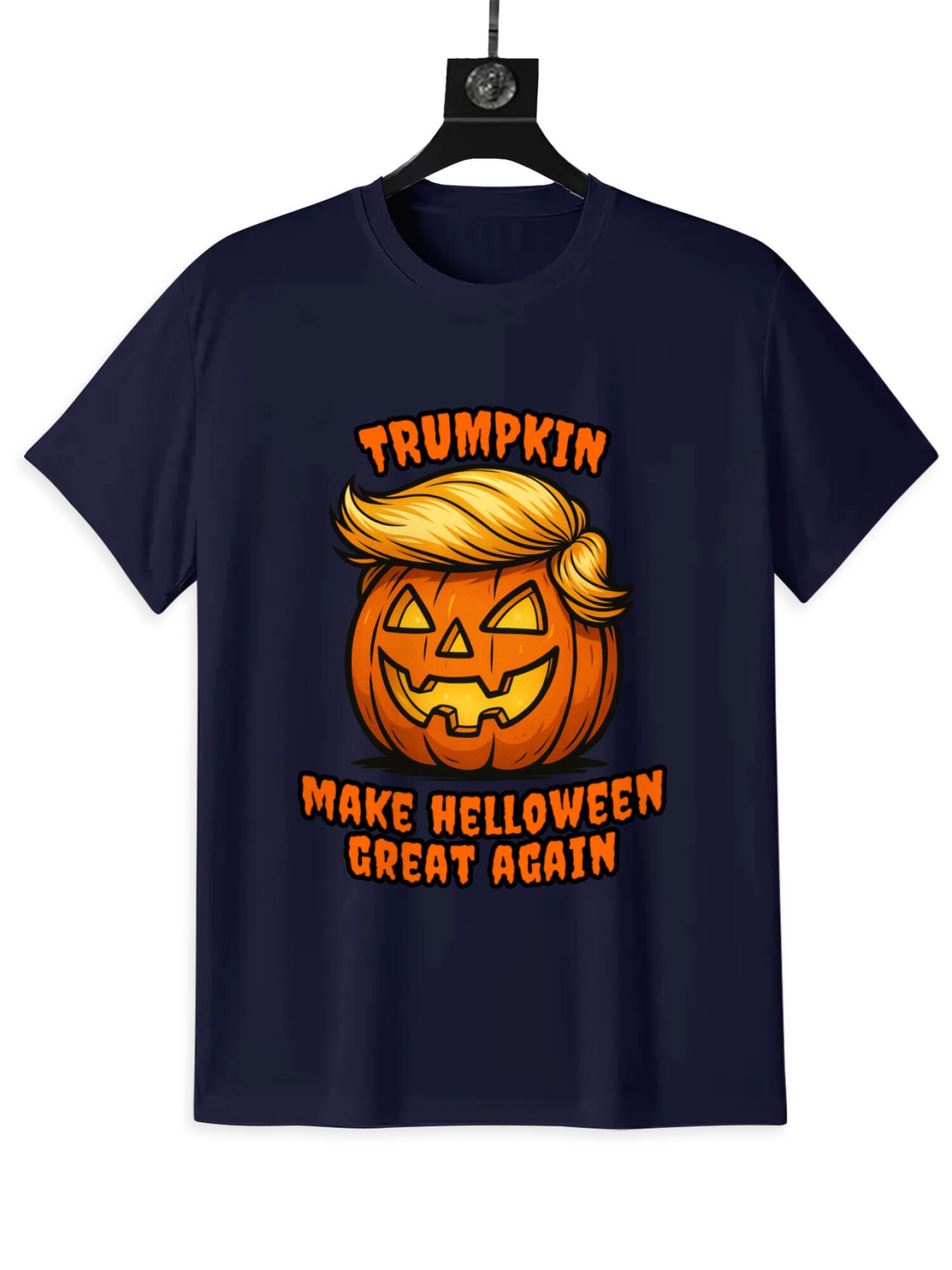 Trumpkin Halloween T-Shirt | Funny Political Humor Tee - Image 3