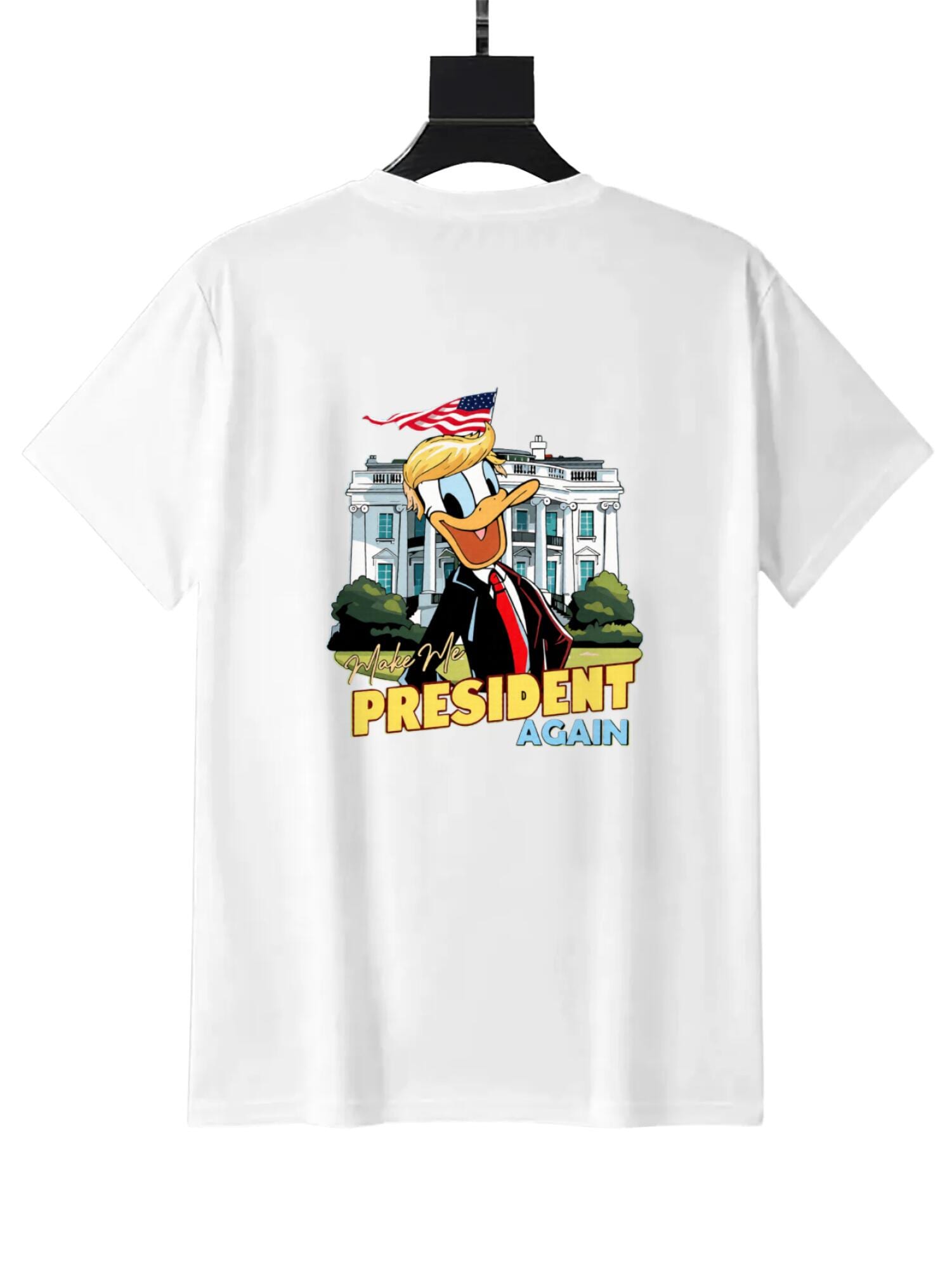 Funny Duck Cartoon T-Shirt, Humor Gift - Image 2
