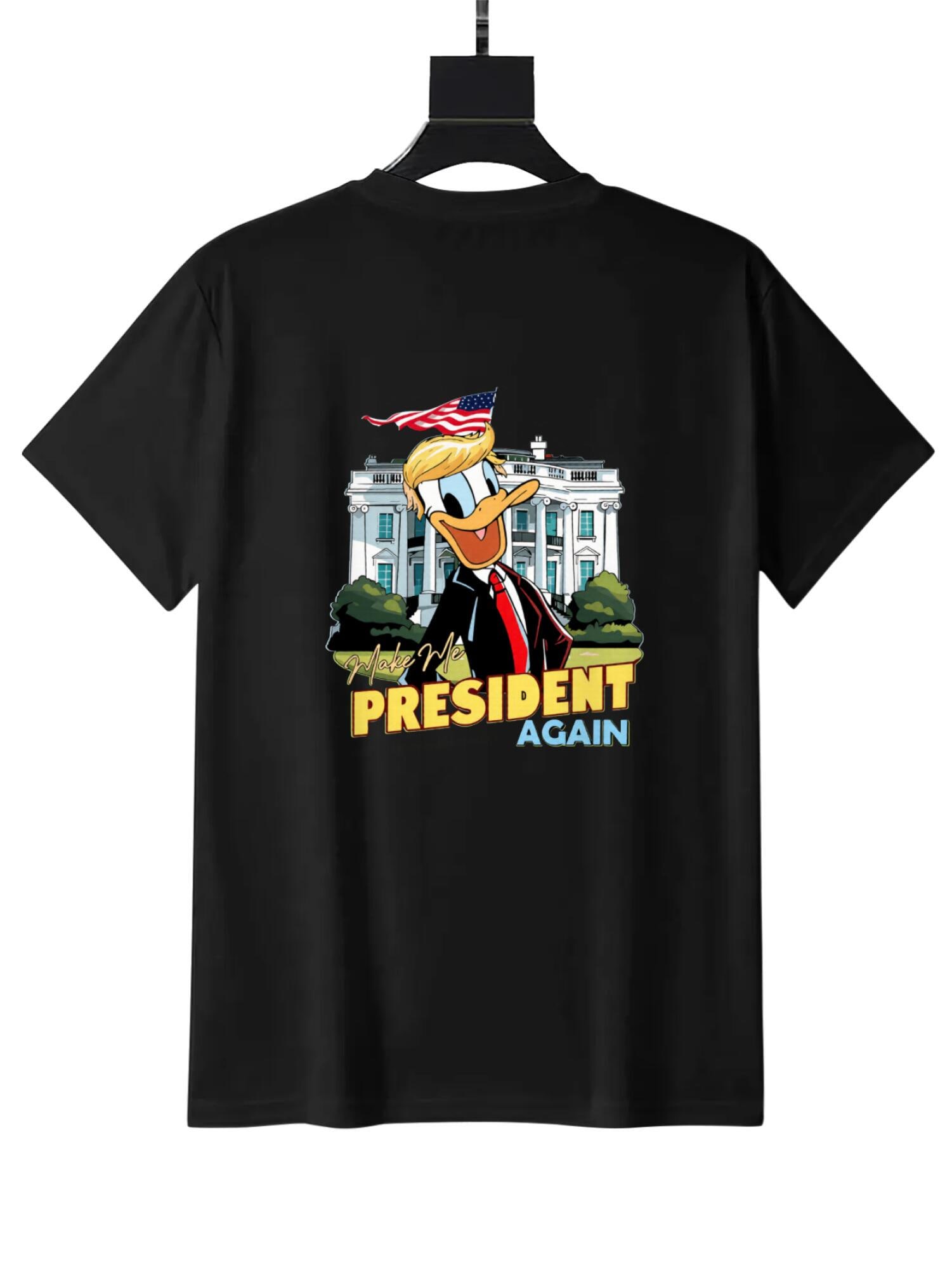 Funny Duck Cartoon T-Shirt, Humor Gift - Image 7