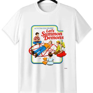 Let's Summon Demons T-Shirt | 80s Retro Vintage Tee