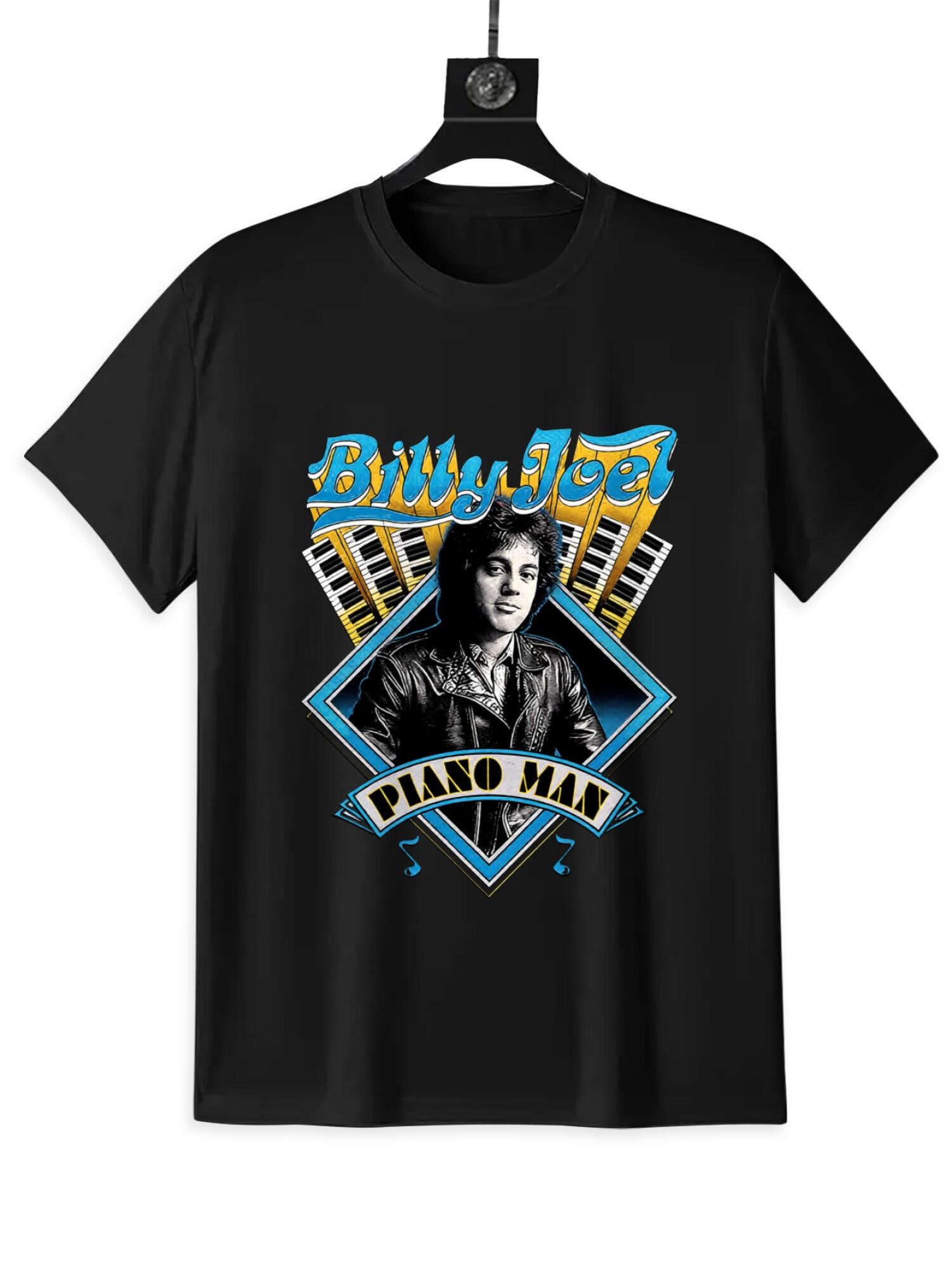 Vintage Music Portrait T-Shirt | Classical Piano Graphic Tee