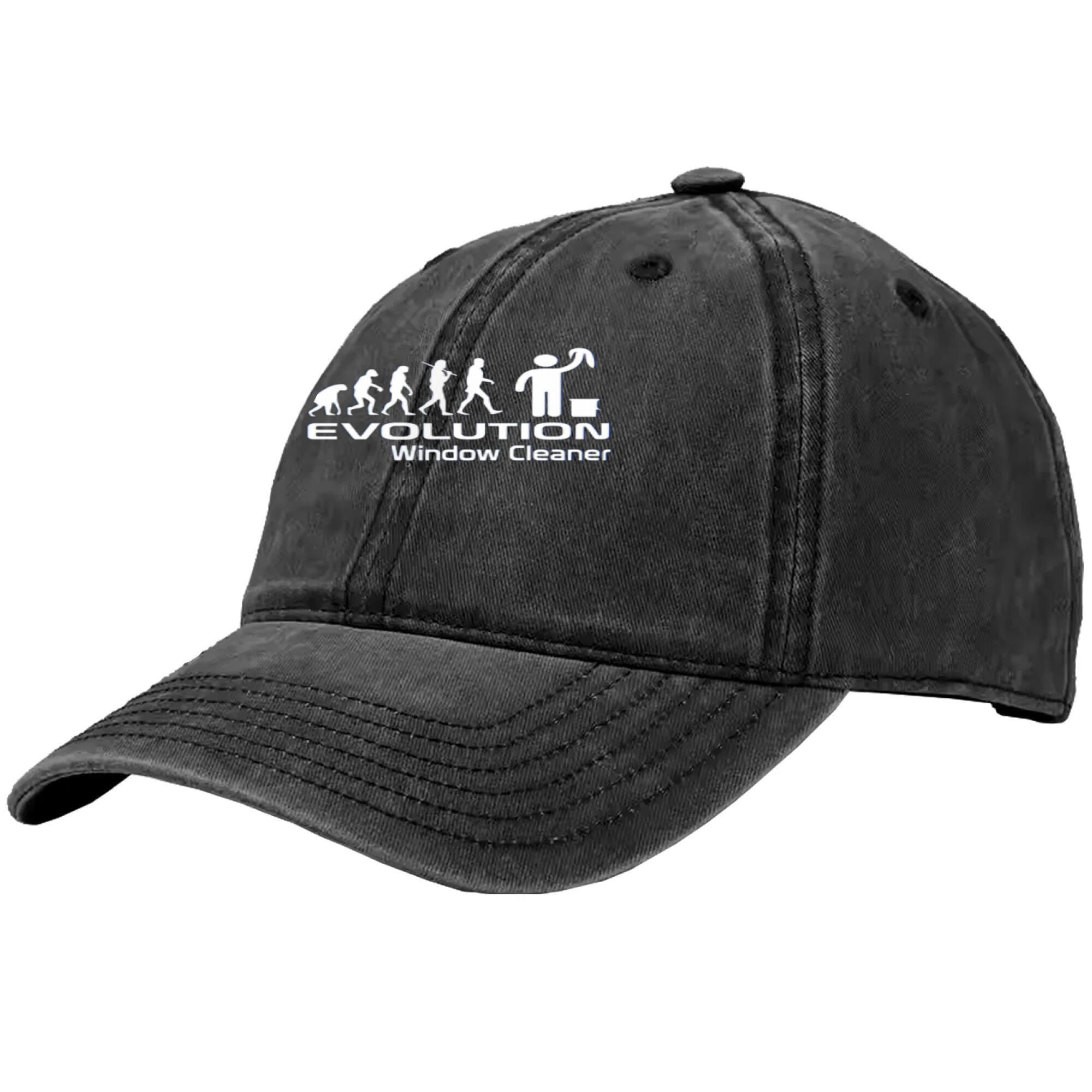 Window Cleaner Hat | Funny Evolution Cap - Image 4