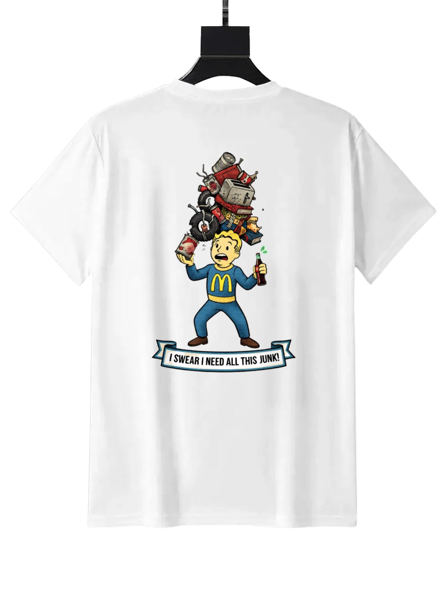 Wasteland Survivor T-Shirt | Retro Cartoon Graphic Tee - Image 2