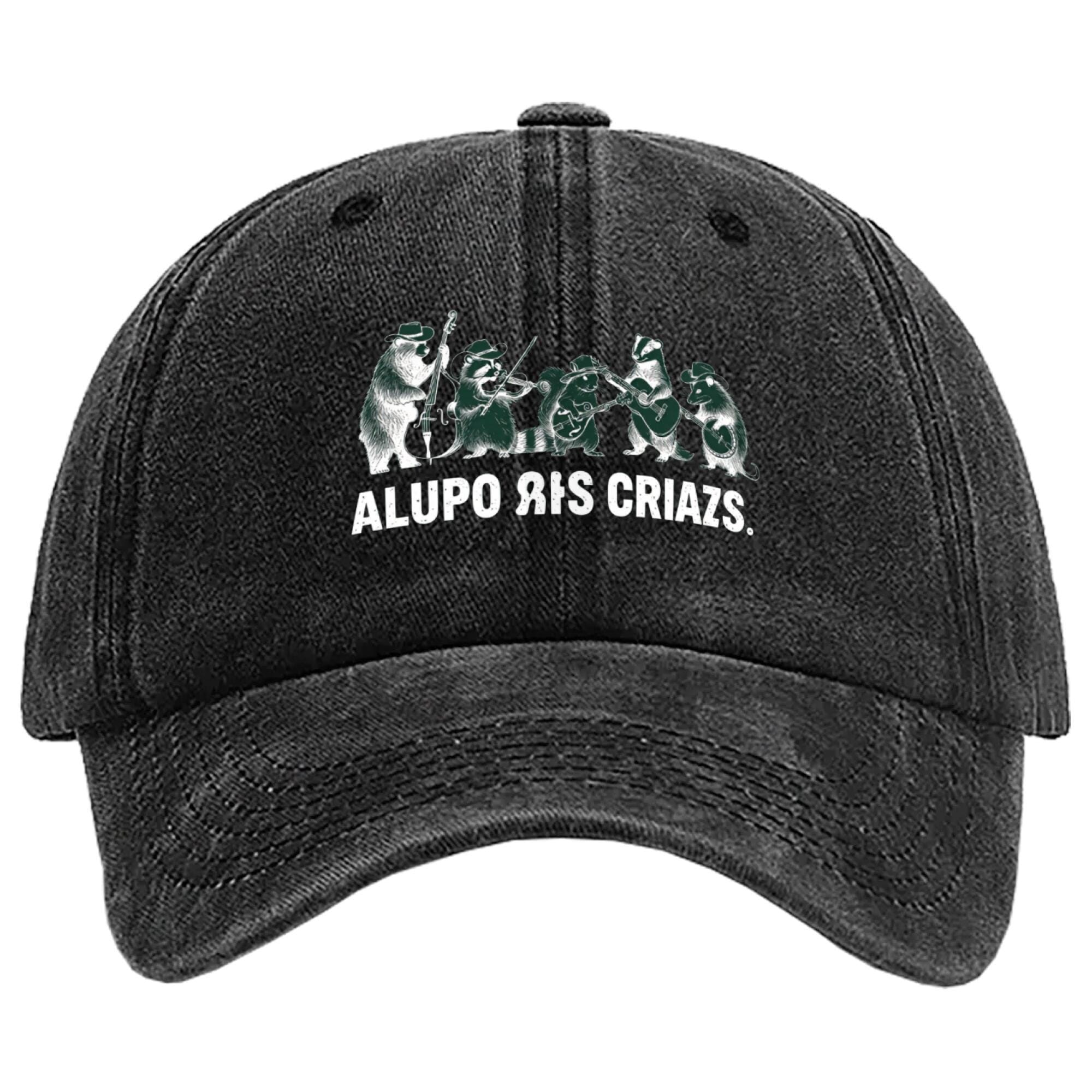 Bear Band Hat | Embroidered Dad Cap