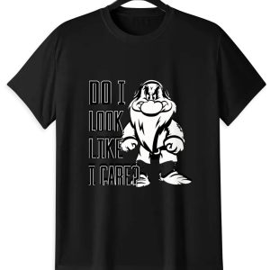 Sarcastic "Do I Look Like I Care?" T-Shirt | Funny Attitude Tee