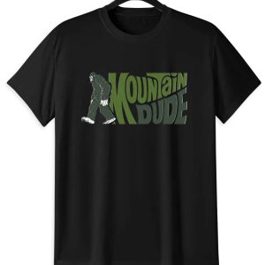 Funny Bigfoot T-Shirt | Mountain Dude Retro Graphic Tee