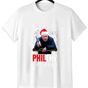 Funny Philthy Christmas T-Shirt | Naughty Santa Humor Tee