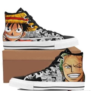 Color Comic Sneakers | Anime High Tops