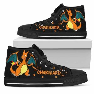 Dragon Flame Sneakers | Anime High Tops