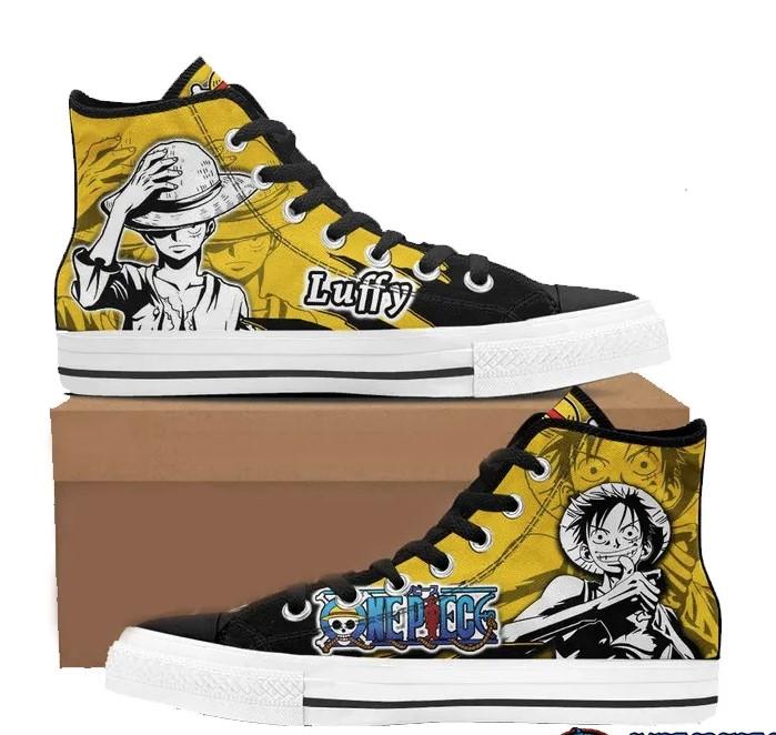 Luffy High Tops | One Piece Sneakers
