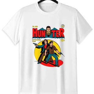 Vintage Hunter Comic T-Shirt | Supernatural Tales Retro Tee