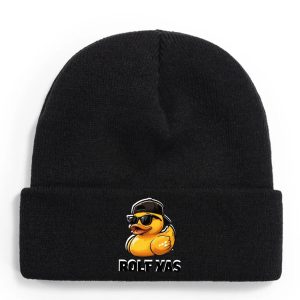 Cool Duck Knit Beanie - Funny Streetwear Winter Hat | OurPod
