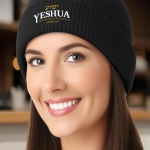 YESHUA Beanie - John 14:6 Bible Verse Christian Hat | OurPod