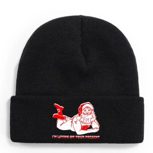 Santa Beanie | Christmas Knit Hat