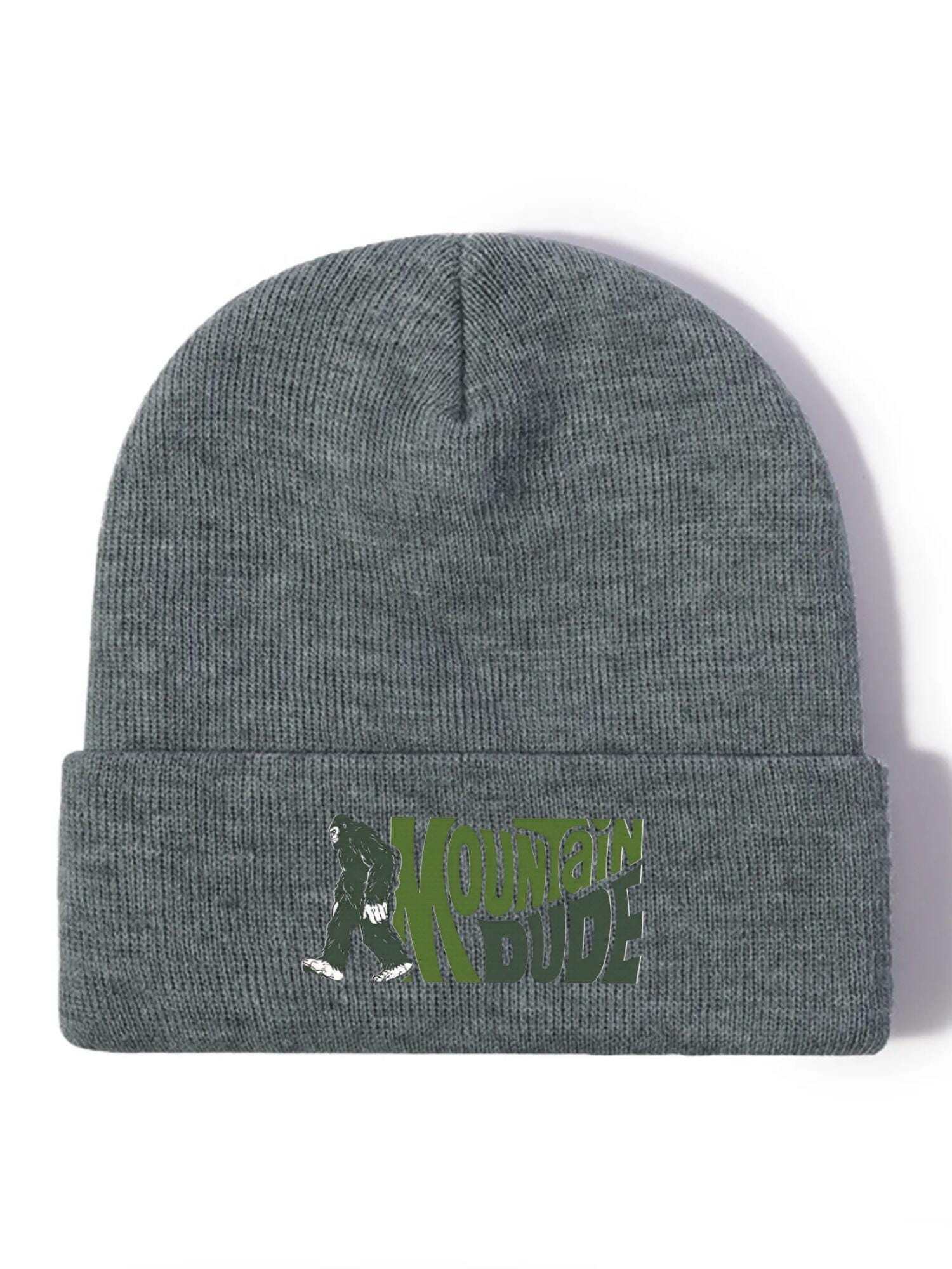 Mountain Dude Beanie | Bigfoot Knit Hat - Image 11