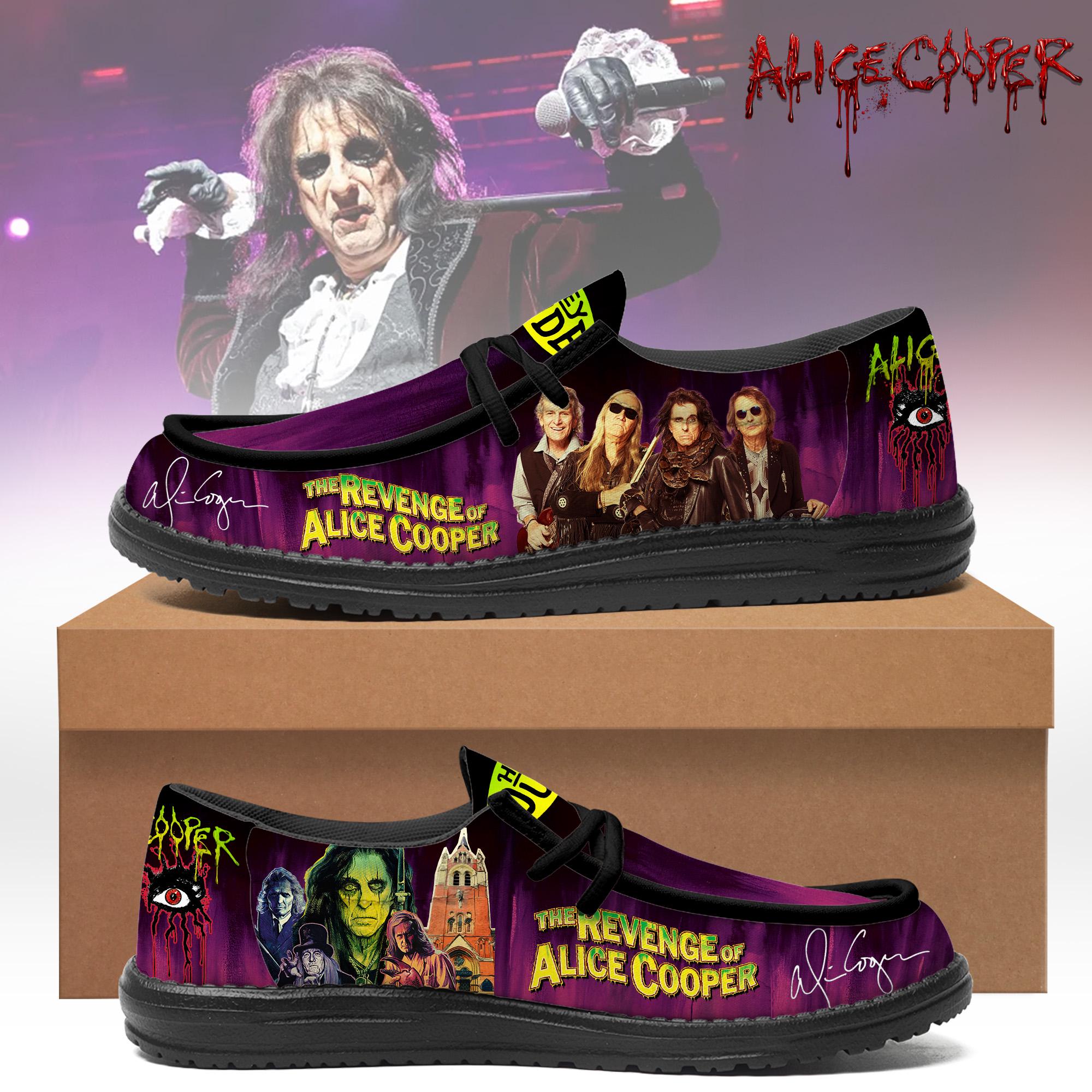 Alice Cooper Shoes | Gothic Rock Loafers