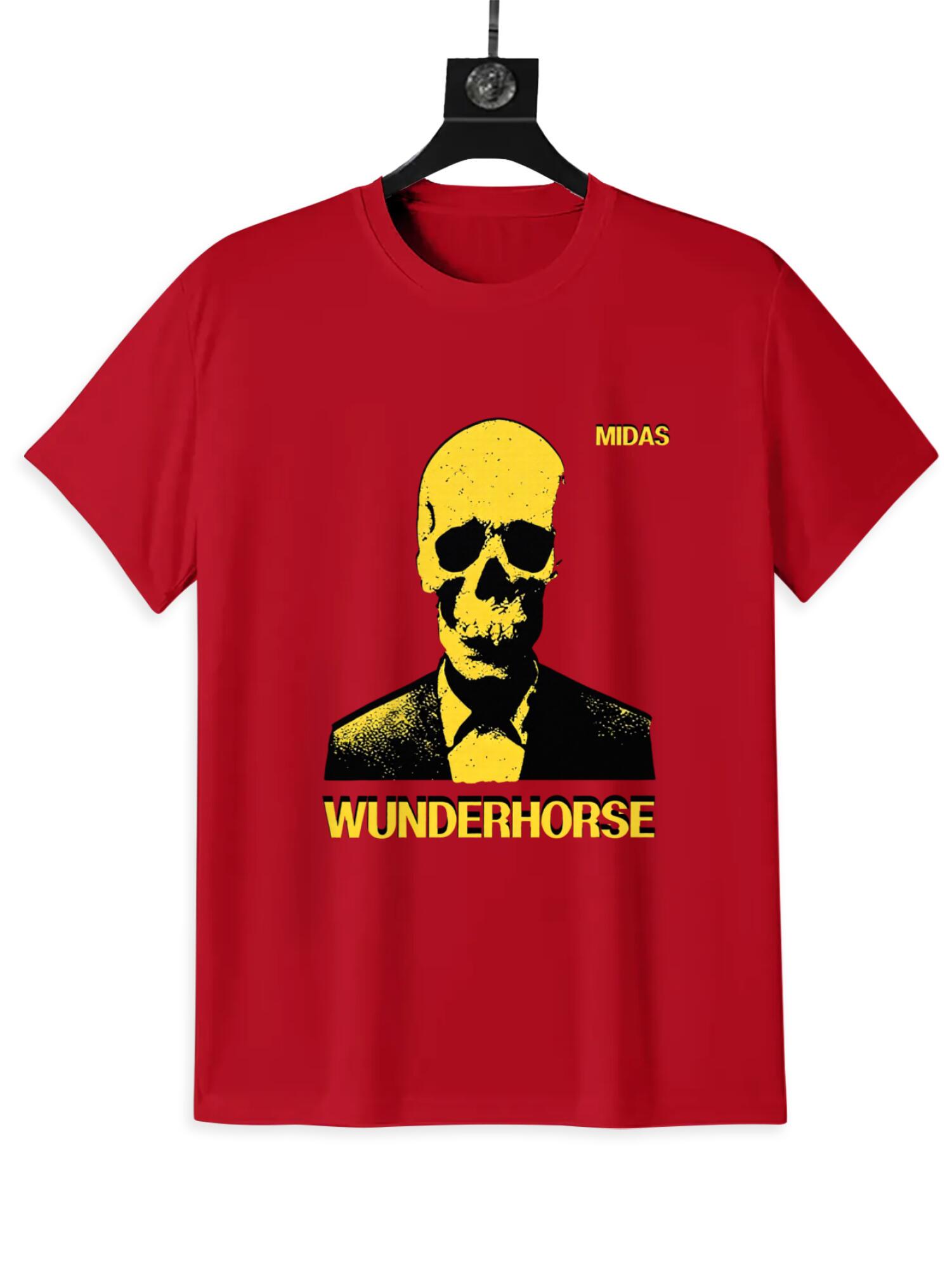 WUNDERHORSE Skull T-Shirt | Retro Punk Graphic Tee - Image 3