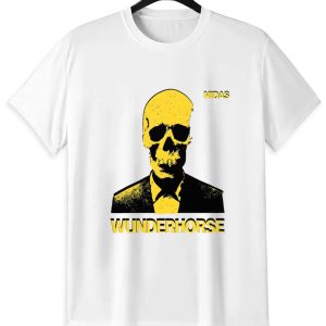 WUNDERHORSE Skull T-Shirt | Retro Punk Graphic Tee