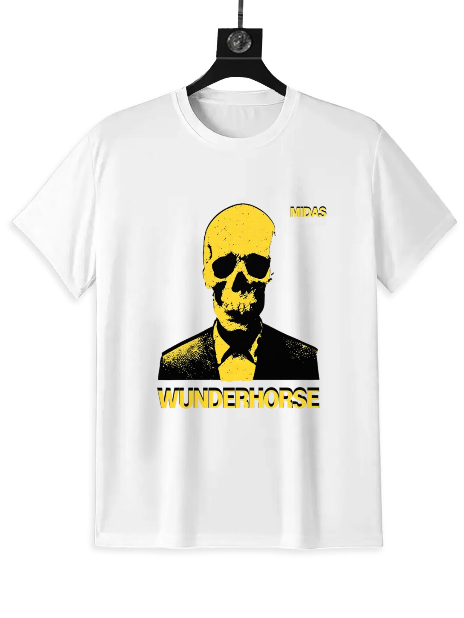 WUNDERHORSE Skull T-Shirt | Retro Punk Graphic Tee