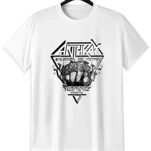Anthrax Vintage Tour Shirt | Official Concert Metal Tee
