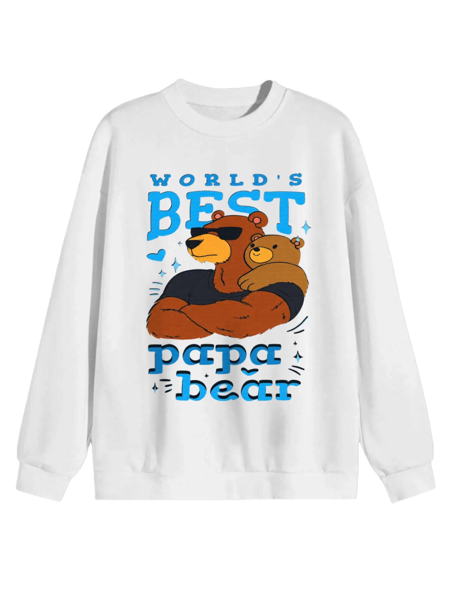 Papa Bear Sweatshirt | Funny Dad Gift for Father's Day