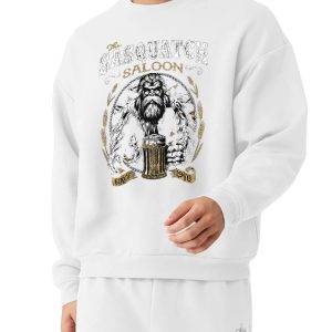 Sasquatch Saloon Sweatshirt | Beer Bigfoot Crewneck