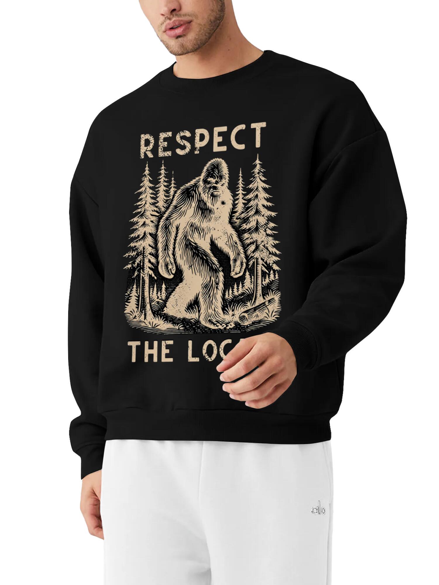 Respect Locals Sweatshirt | Bigfoot Crewneck - Image 2