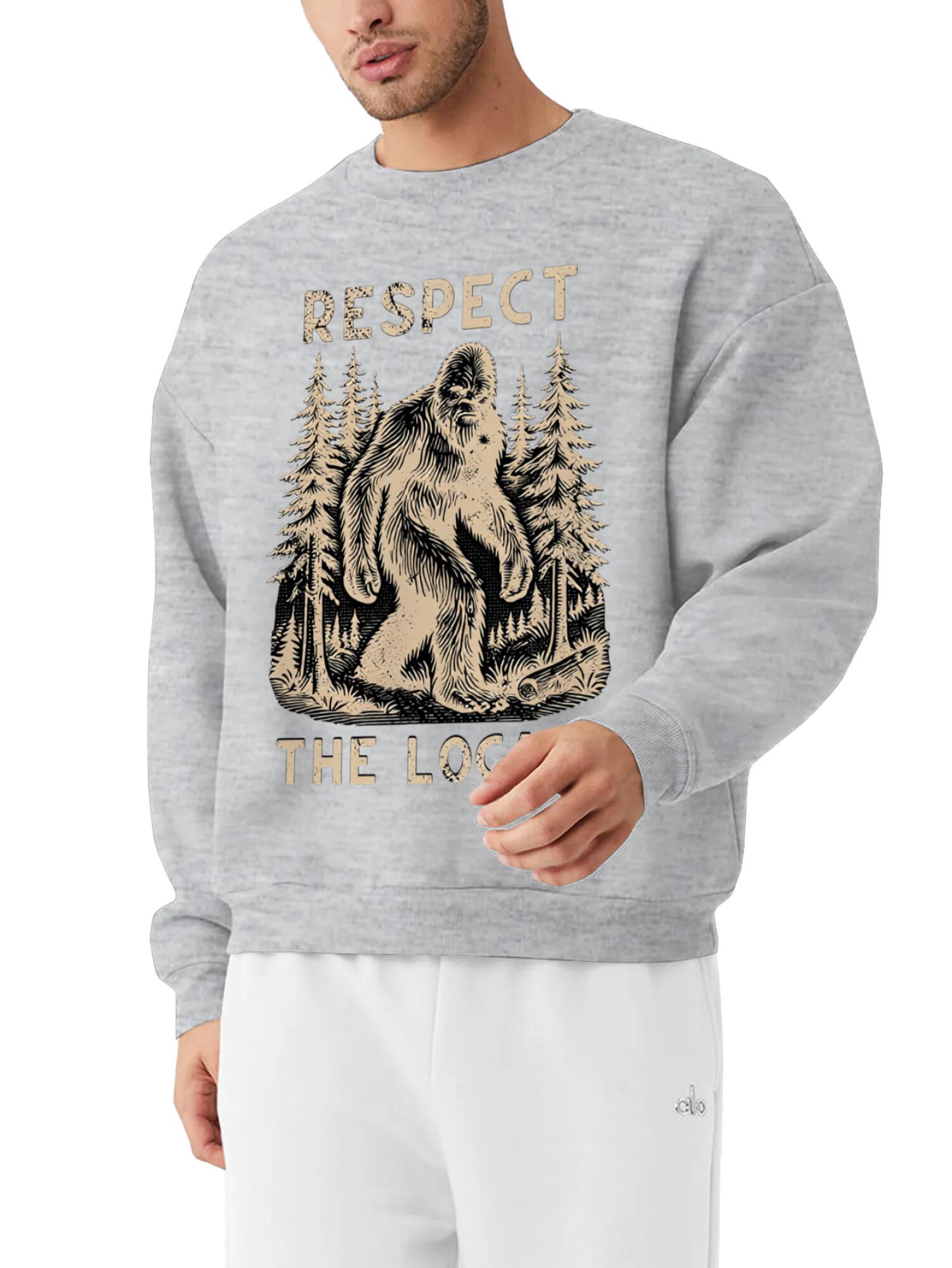 Respect Locals Sweatshirt | Bigfoot Crewneck - Image 4