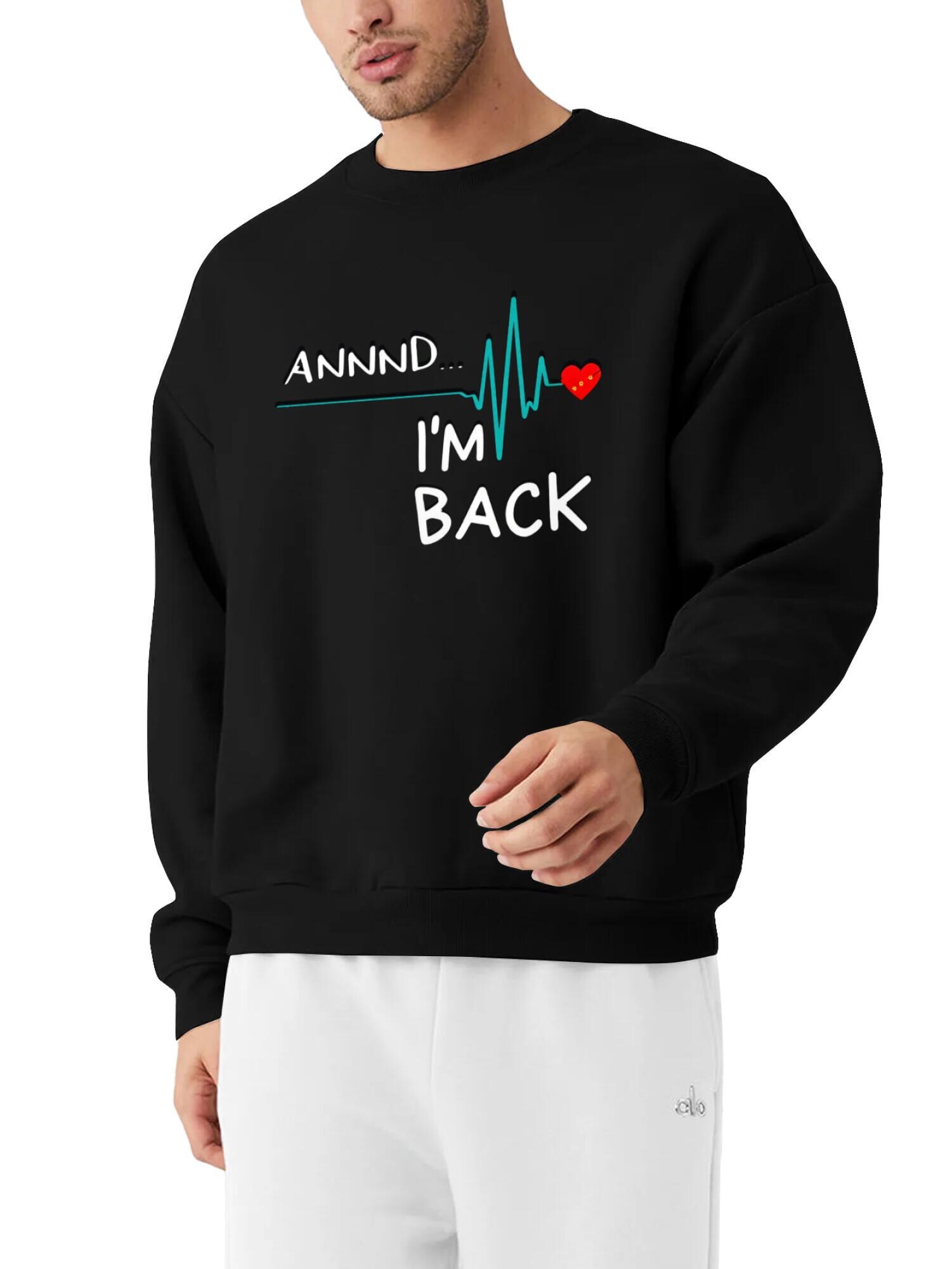 Heartbeat Sweatshirt | ECG Graphic Pullover - Image 5