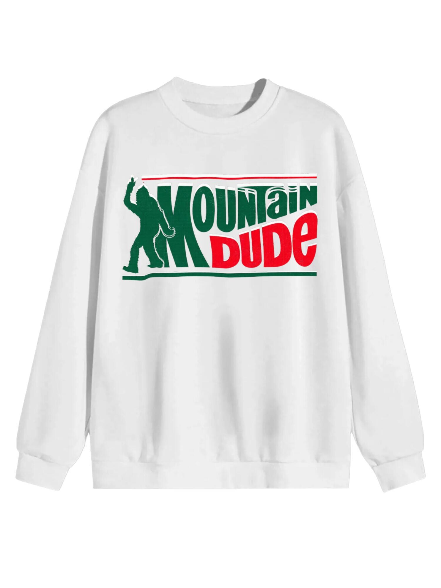 Mountain Dude Sweatshirt | Bigfoot Parody Crewneck