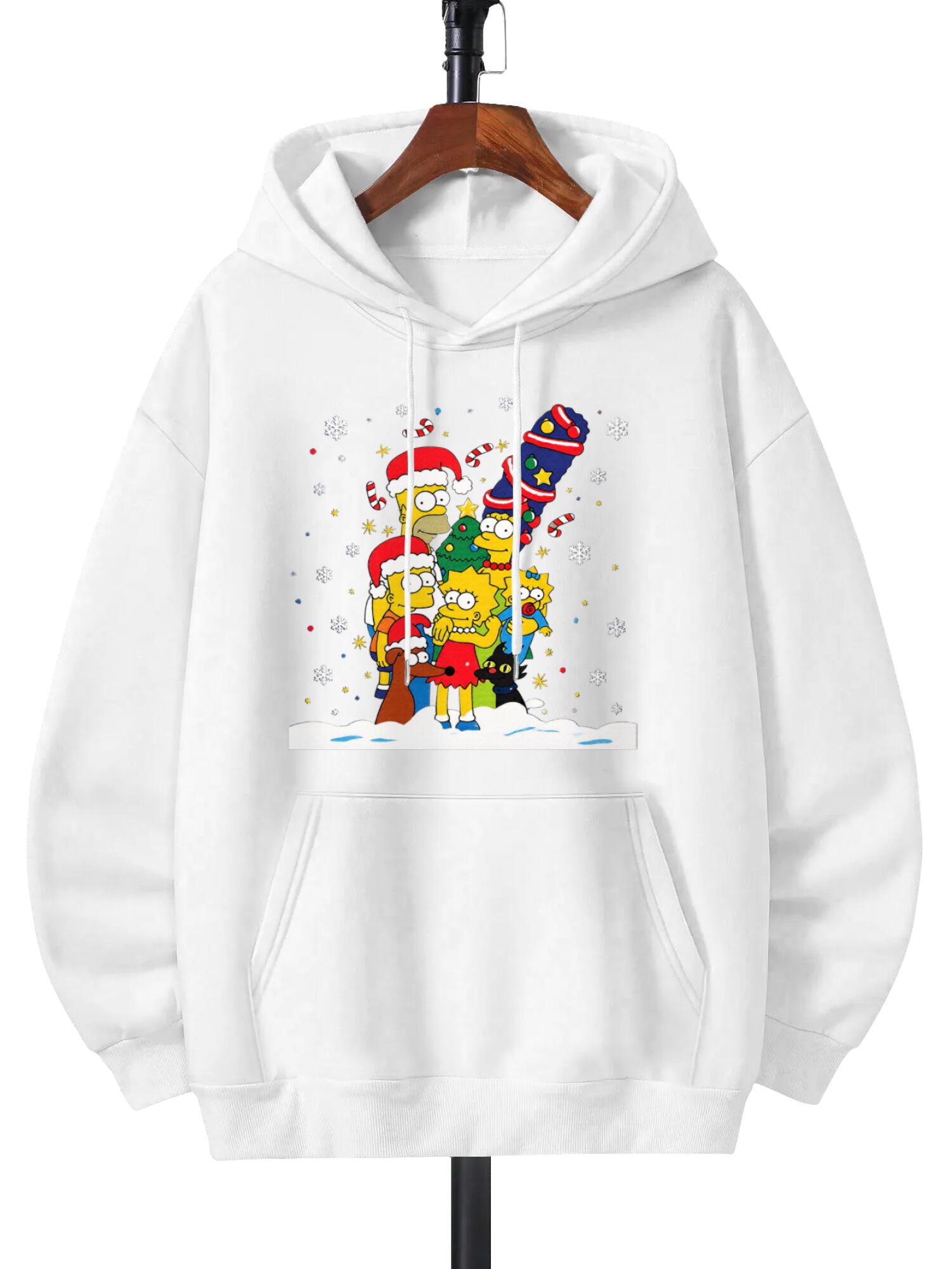 Christmas Family Hoodie | Holiday Cartoon Sweatshirt
