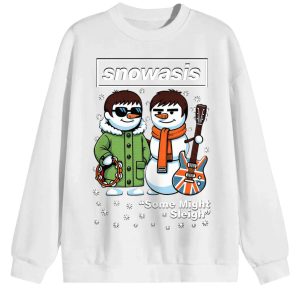 Snowasis Sweatshirt | Xmas Band Spoof Gift