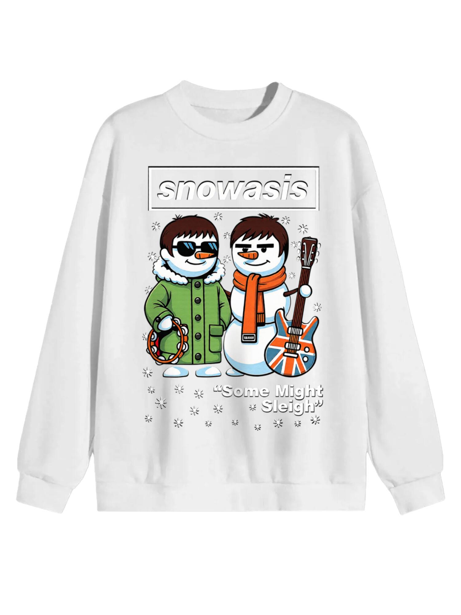 Snowasis Sweatshirt | Xmas Band Spoof Gift
