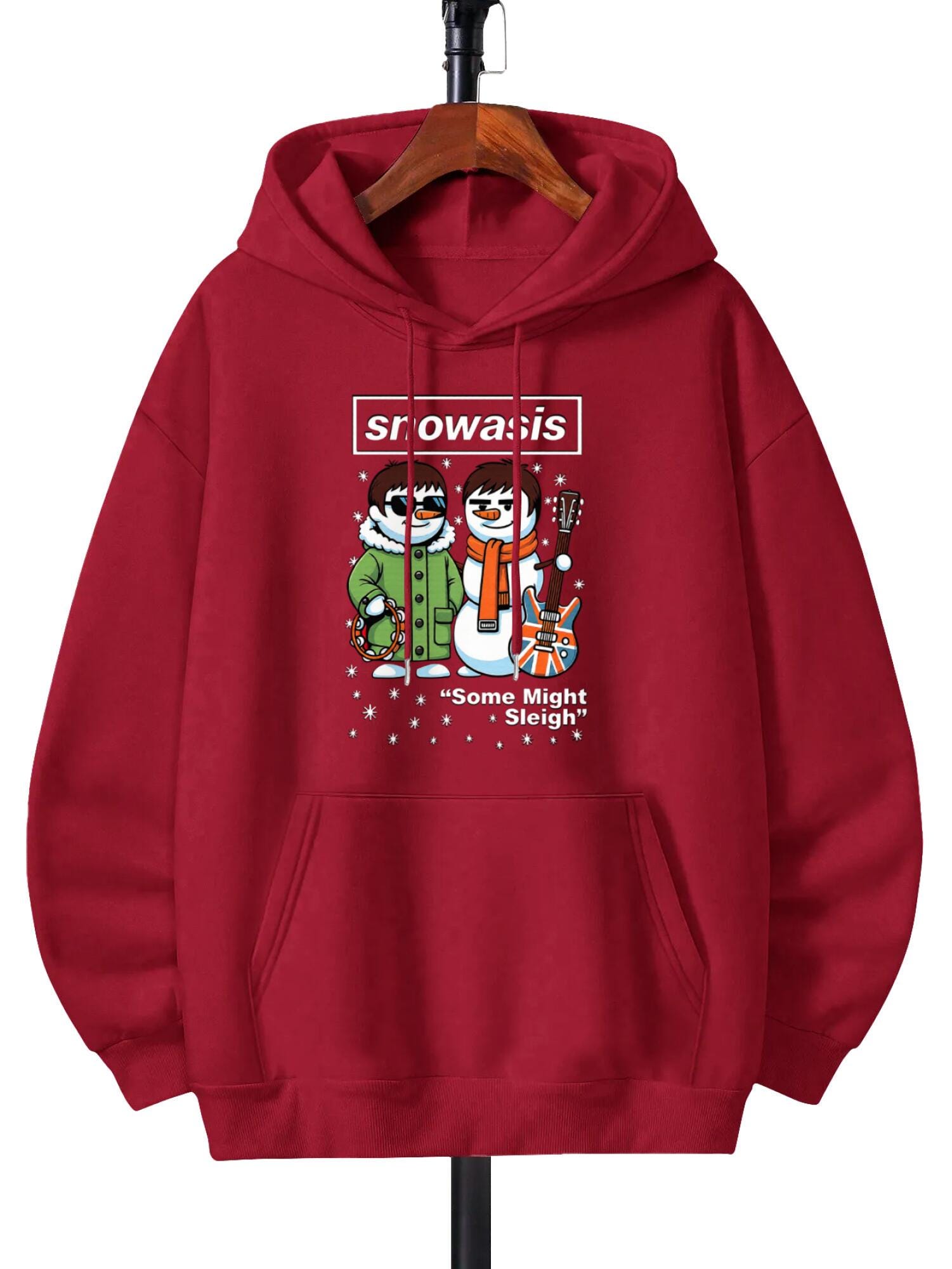 Snowasis Sweatshirt | Xmas Band Spoof Gift - Image 7
