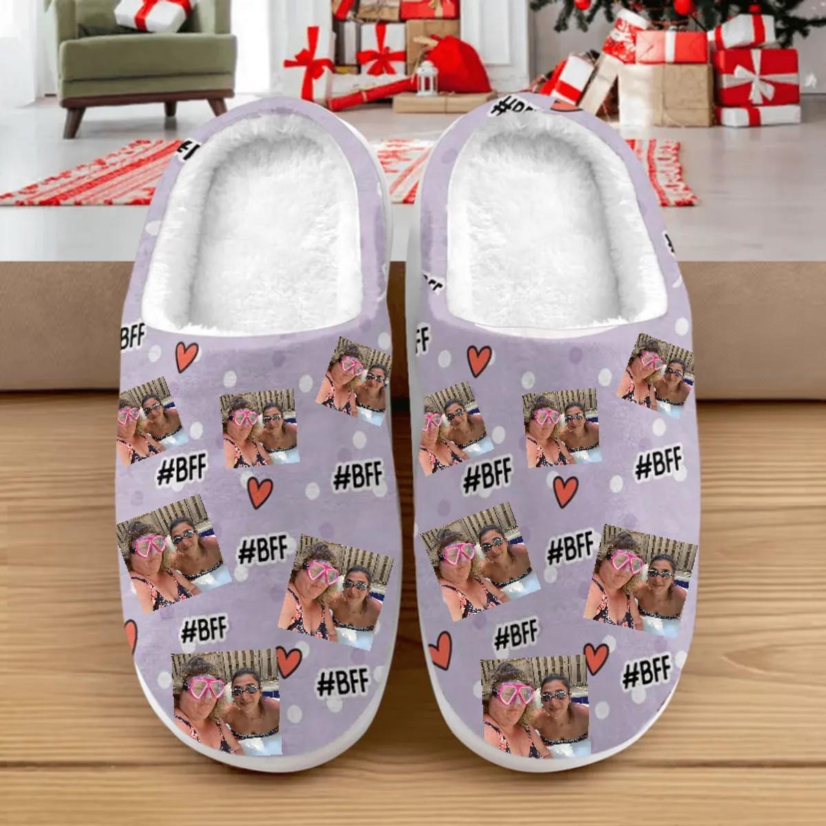 Photo Slippers | Personalized BFF Gift