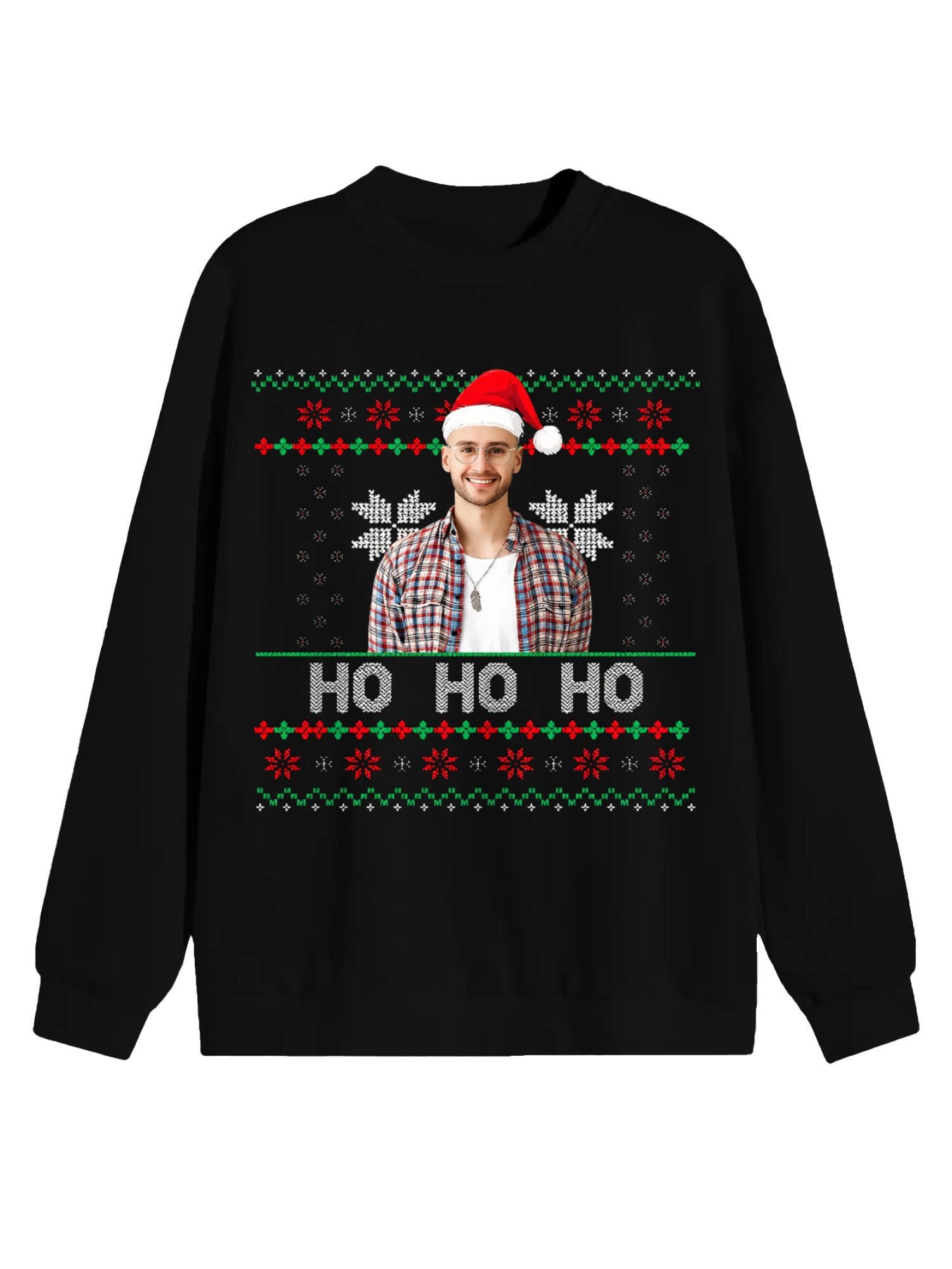 Custom Face Jumper | Personalized Christmas Sweatshirt - Image 6