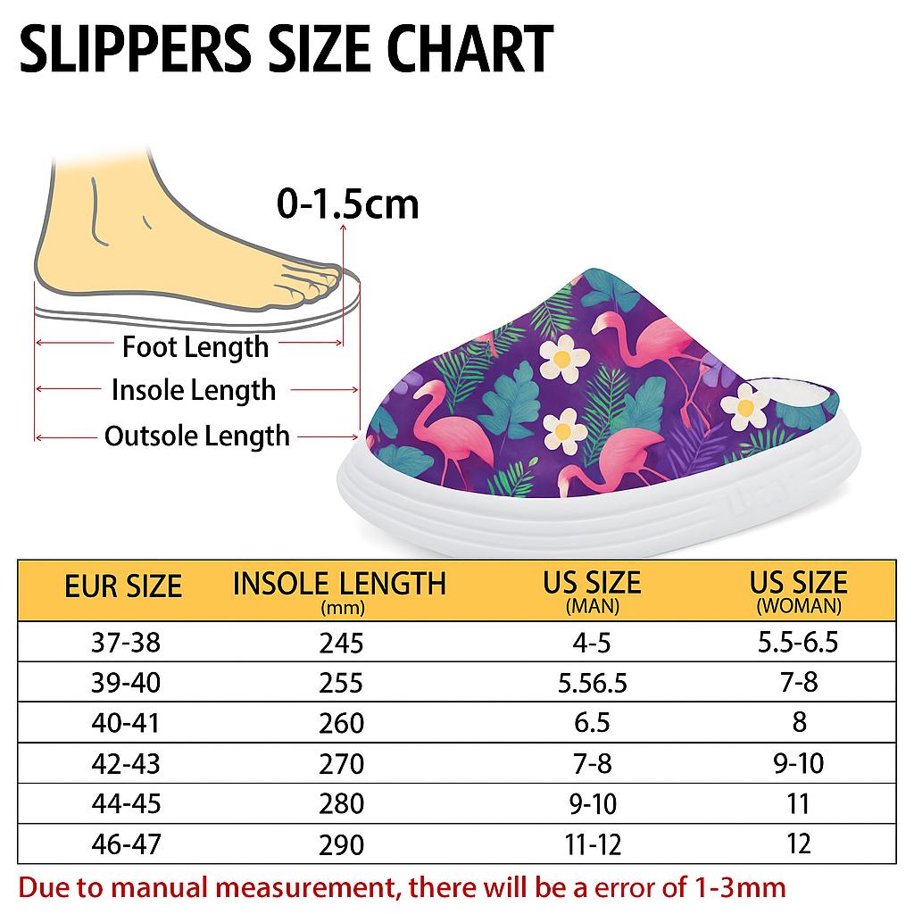 Flamingo Slippers | Plush Memory Foam Shoes - Image 2