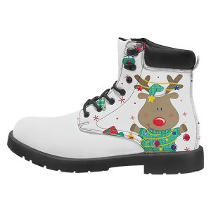 Reindeer Leather Boots | Holiday Shoes