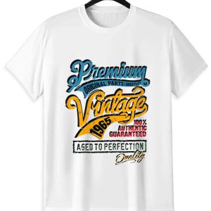 Vintage 1965 T-Shirt | Aged to Perfection Retro Tee