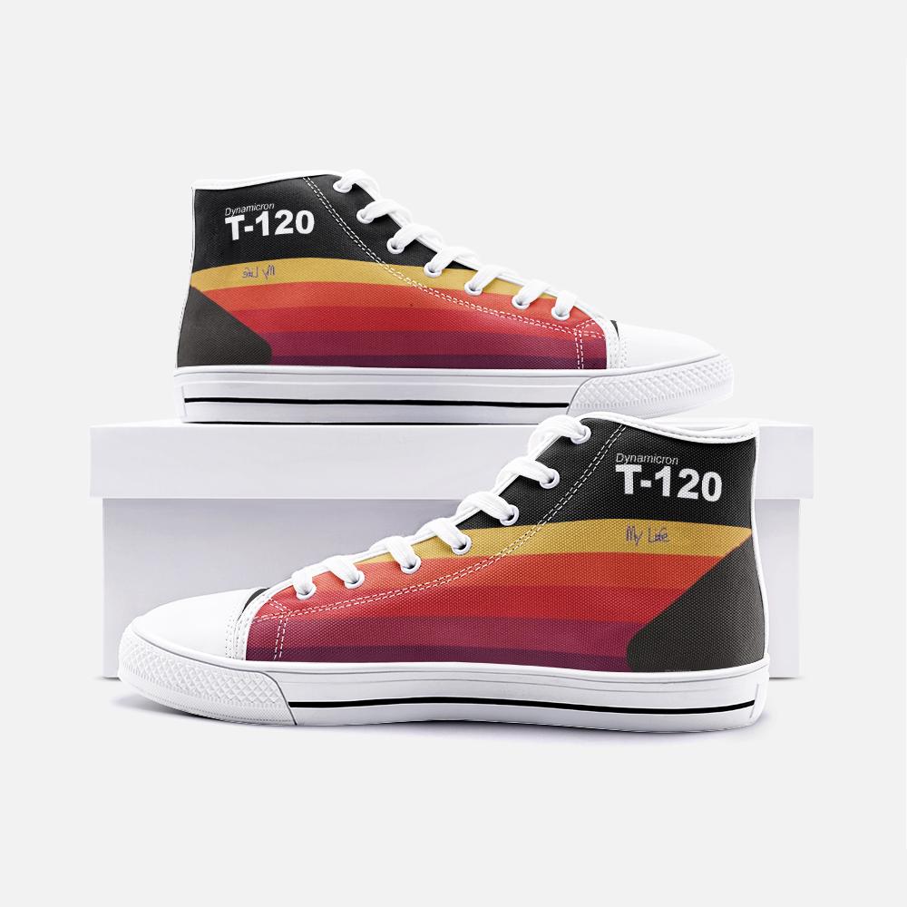 Cassette High Tops | Retro Tape Sneakers