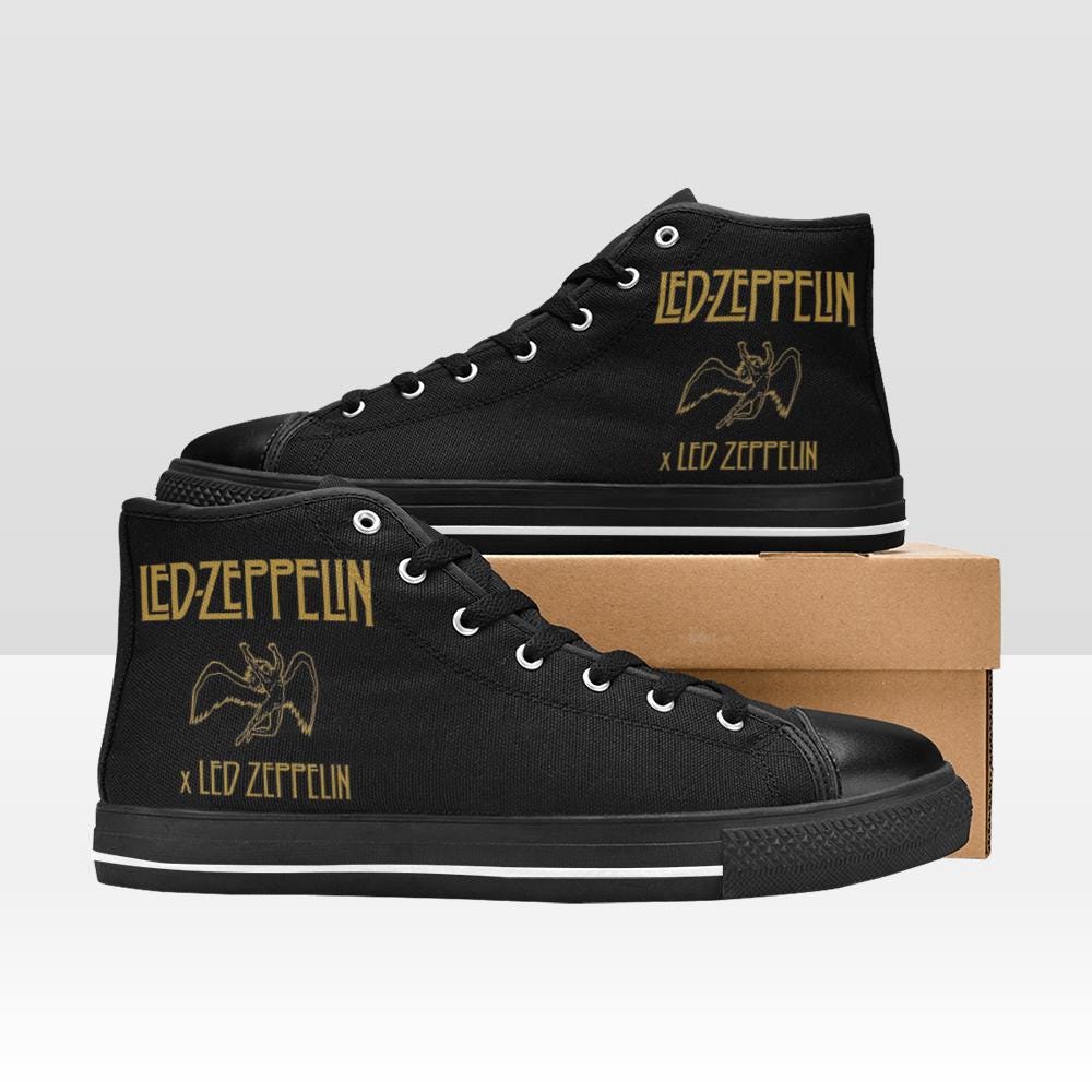 LED Zeppelin High Tops | Classic Rock Sneakers