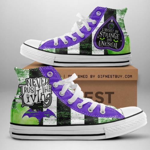 Beetlejuice High Tops | Strange Sneakers
