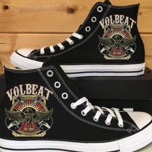 Volbeat Sneakers | Rock Band High Tops