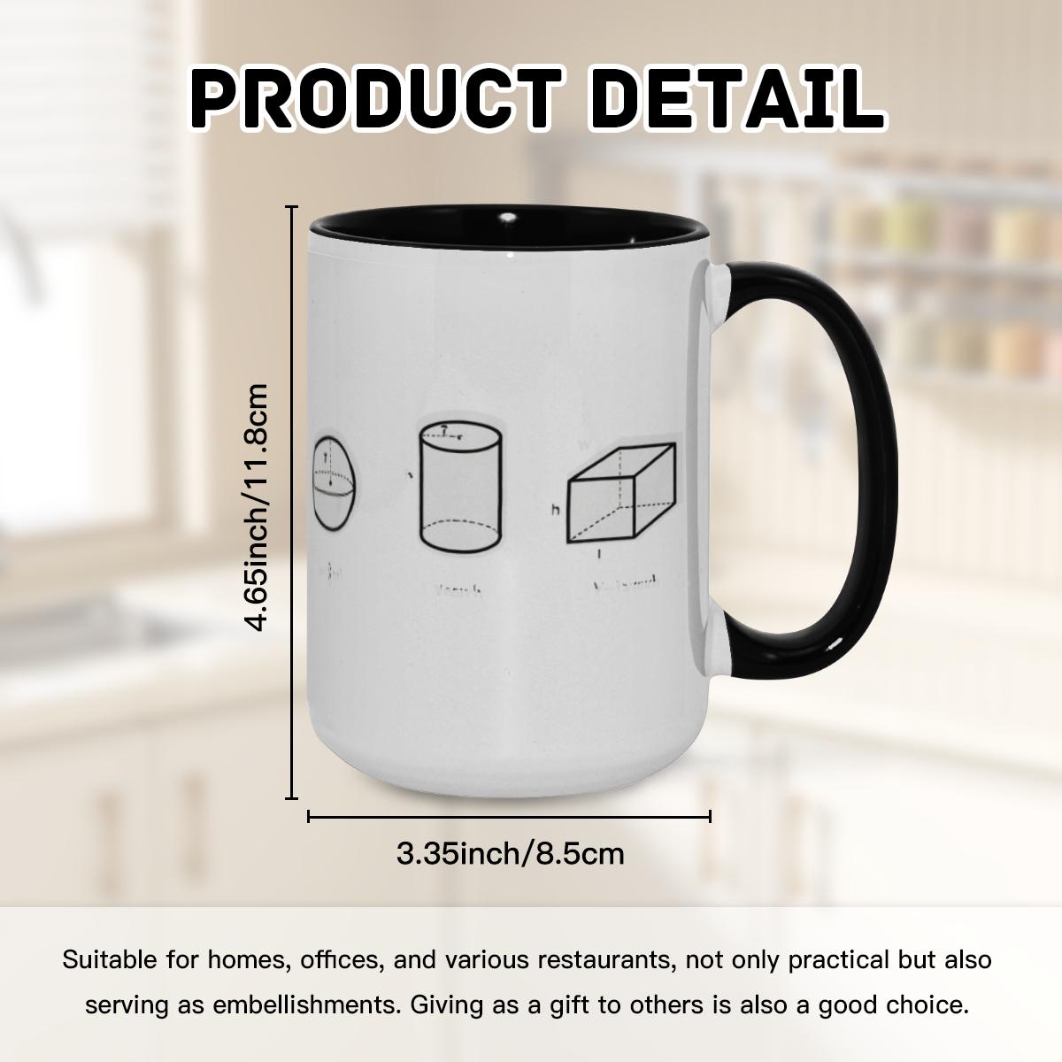 Math Formulas Mug - Geometry Equations Coffee Cup - Image 8