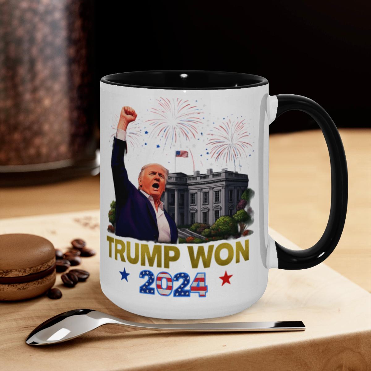 2024 Patriotic Mug - White House Flag Cup - Image 3