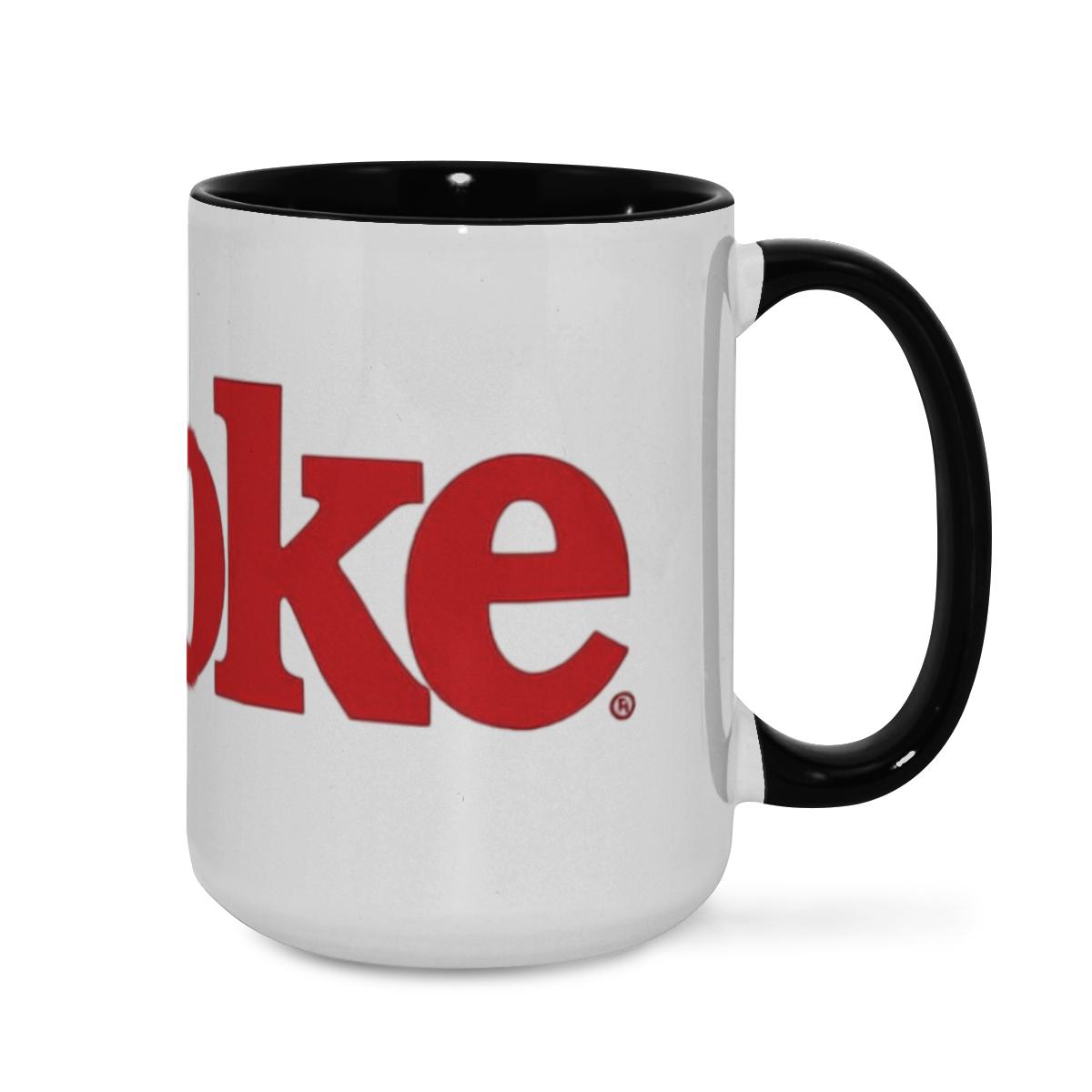 Retro Red Logo Mug - Classic Soda Brand Cup - Image 2