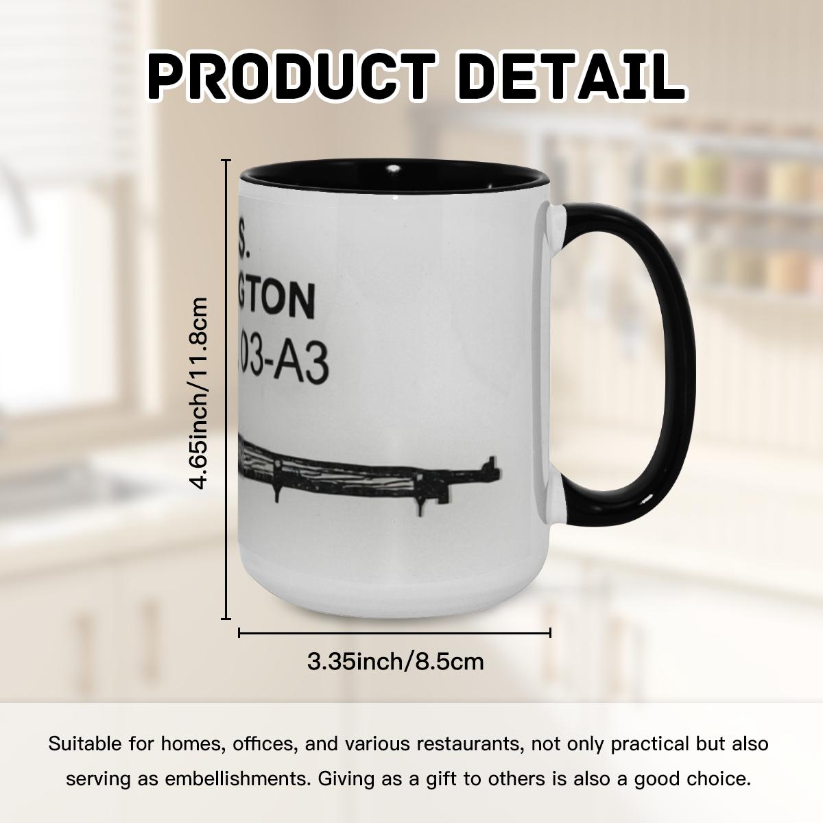 Springfield 1903-A3 Mug - Military History Cup - Image 8