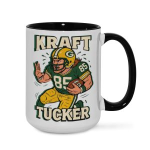 Kraft Tucker Football Mug - Green Bay NFL Coffee Cup
